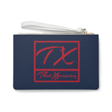 ThatXpression Fashion's Elegance Collection Red & Blue Buffalo Designer Clutch Bag