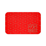 ThatXpression Fashion Red and Tan TX Brand Bathroom Bath Mat