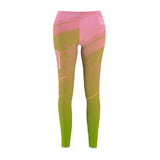 ThatXpression Ai5 Pink Green 08 Spandex Leggings