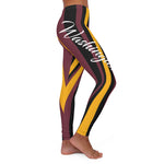 ThatXpression Fashion Black Gold Washington Spandex Leggings