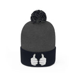 TX ThatXpression Unisex Pom Pom Fists Beanie