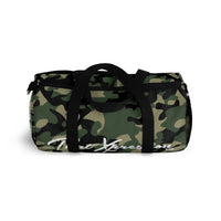 ThatXpression Train Hard & Takeover Gym Fitness Stylish Camo Duffle Bag