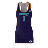 ThatXpression's Women's League Baller Mercury Racerback Jersey Themed Dress