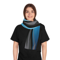 ThatXpression Fashion Designer V213 Teal Gray Scarf