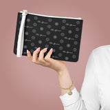 ThatXpression Fashion's Elegance Collection Black and Gray Designer Clutch Bag