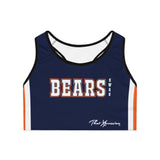 ThatXpression's Bears Sports Themed Sports Bra