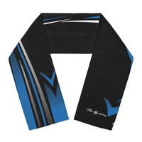 ThatXpression Fashion Designer V203 Teal Black Scarf