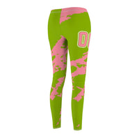 ThatXpression Ai2 Pink Green 08 Spandex Leggings