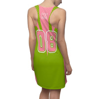 ThatXpression Ai4 Prototype Pink Green 08 Racerback Tunic Dress
