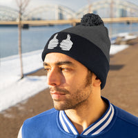 TX ThatXpression Unisex Pom Pom Fists Beanie