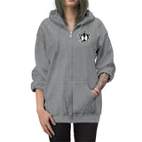 ThatXpression's Train Hard Unisex Zip Up Hoodie