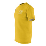 ThatXpression Fashion Signature Yellow Badge Unisex T-Shirt-RL