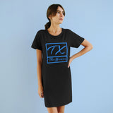 ThatXpression Fashion TX Teal Organic T-Shirt Dress P98J