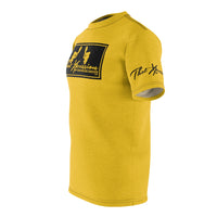 ThatXpression Fashion Thumbs Up Big Fists Yellow Black Unisex T-Shirt CT73N