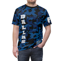 ThatXpression Fashion Ultimate Fan Camo Dallas Men's T-shirt L0I7Y