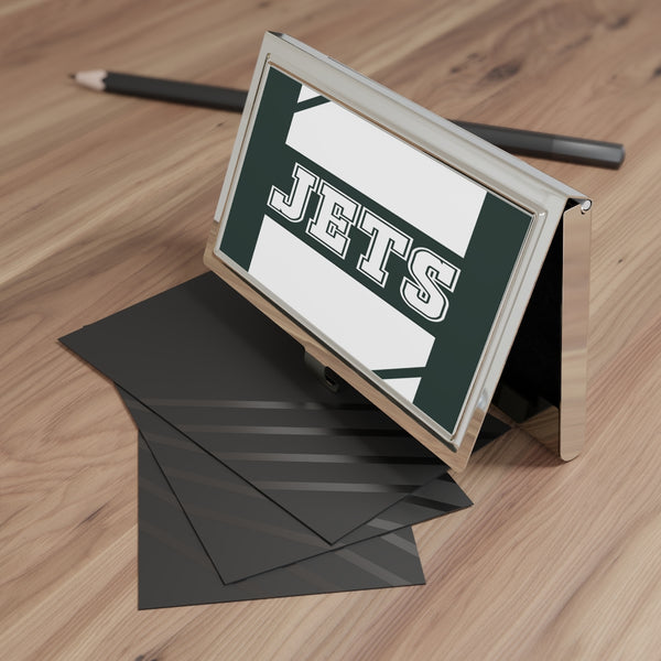 Jets Polished Business Card Holder