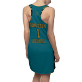 ThatXpression Fashion Jacksonville Home Team Camo Racerback Jersey Dress