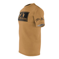 ThatXpression Fashion Thumbs Up Big Fists Gold Black Unisex T-Shirt CT73N