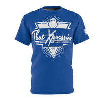 ThatXpression Fashion Train Hard & Takeover Kettle Royal Unisex T-Shirt CT73N
