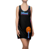 ThatXpression Fashion Miami Home Team Vice Camo Racerback Jersey Dress