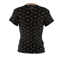 ThatXpression Fashion's Elegance Collection Black and Tan Boxed Women's T-Shirt