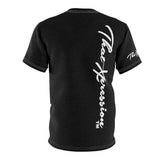 ThatXpression Fashion Thumbs Up Black White Unisex T-Shirt CT73N