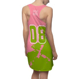 ThatXpression Ai11 Prototype Pink Green 08 Racerback Tunic Dress