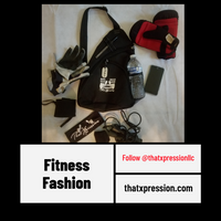 ThatXpression Fashion Fitness Gym Workout Aerobic Sling Bag