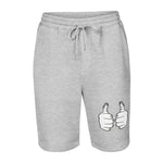 ThatXpression's 2 Thumbs Up Men's fleece shorts