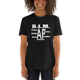 Black Lives Movement AF Short-Sleeve Unisex T-Shirt by ThatXpression