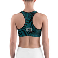 ThatXpression Fashion Fitness Eagles Themed Sports bra