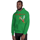 Unisex Holiday Christmas Rudolph Reindeer Hoodie by ThatXpression
