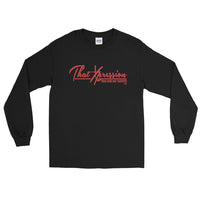 ThatXpression Takeover Active Gym Fitness Red Logo Unisex Long Sleeve Shirt