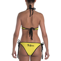ThatXpression Fashion Reversible 2 - N - 1 Yellow Bikini Set