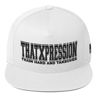 ThatXpression Gym Fitness Motivation Workout Theme Flat Bill Cap