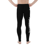 Men's Black Gym Cross Fitness Weight Training Leggings by ThatXpression