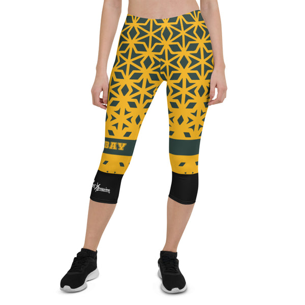 Women's Gym Fit or Casual Capri Leggings perfect for yoga cross fit and more