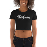 ThatXpression's Wh Branded Women’s Gym Workout Crop Top Tee