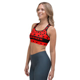 Georgia Gym Fitness Yoga Sports Bra by ThatXpression