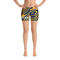 ThatXpression FashionDesigner Swirl Rams Themed Shorts