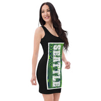 ThatXpression Designer Swirl His & Hers Seattle Sports Themed Fitted Dress