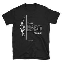 ThatXpression Unisex Train Hard Period Gym Fitness Gym Workout Tee