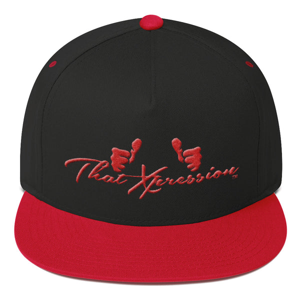 ThatXpression Flat Bill 3D puff Cap - ThatXpression