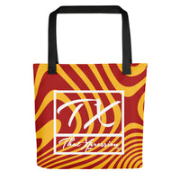 ThatXpression Desinger Swirl San Francisco Sports Themed Versatile Use Tote bag