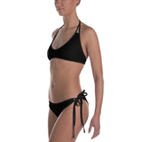 ThatXpression Fashion Bikini 2 - In - 1 Reversible Black Bikini