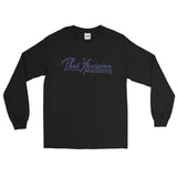 ThatXpression Takeover Active Gym Fitness Navy Logo Unisex Long Sleeve Shirt