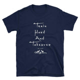 Two Fists Two Thumbs One Love Takeover Navy T-Shirt(7)
