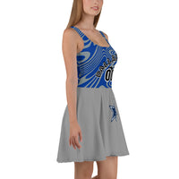 ThatXpression Designer Swirl His & Hers Dallas Sports Themed Skater Dress