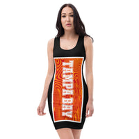 ThatXpression Designer Swirl His & Hers Tampa Bay Sports Themed Fitted Dress