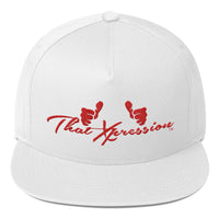 Flat Bill Cap With Flat Stitching By ThatXpression - ThatXpression